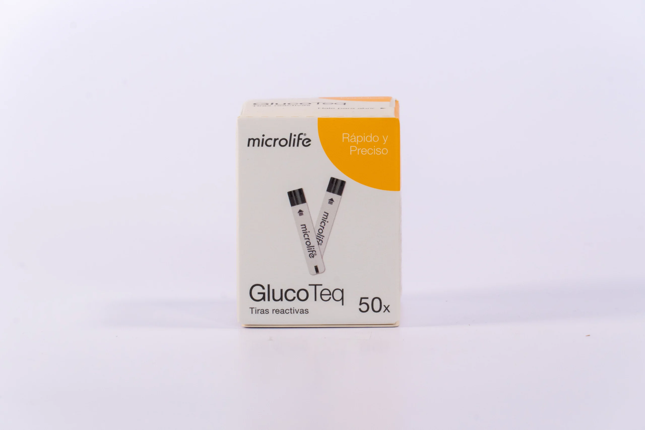 TIRAS REACTIVAS x 50 GLUCOTEQ MICROLFE - Imagen 3