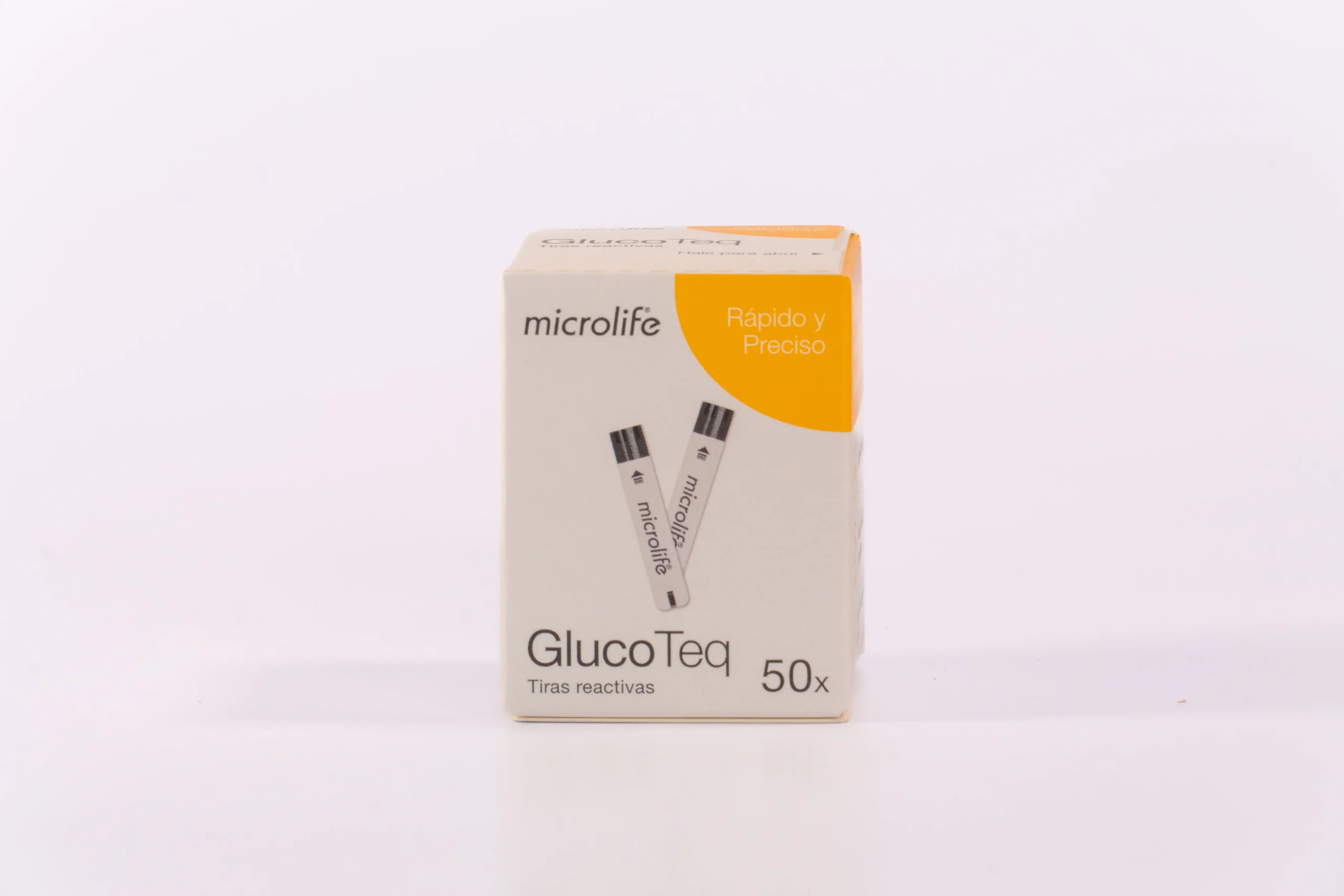 TIRAS REACTIVAS x 50 GLUCOTEQ MICROLFE - Imagen 4