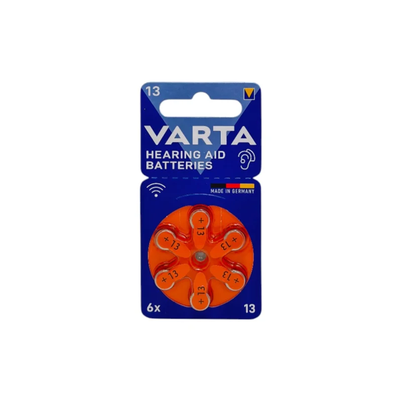PILAS AUDITIVAS VARTA No. 13 BLISTER x 6